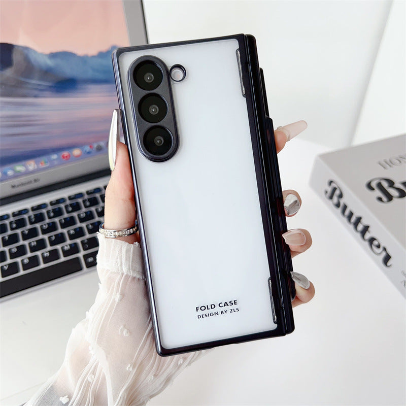 Enhanced Version of Magnetic All-included Screen Glass Film Case With S Pen Slot For Samsung Galaxy Z Fold6 + Stylus