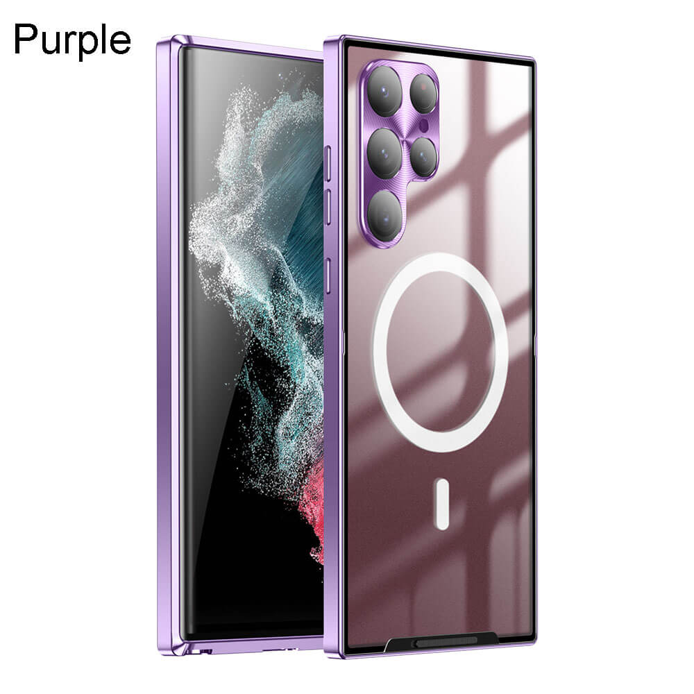 Magnetic Magsafe Metal Case for Samsung Galaxy S22&S21&Note20 Series