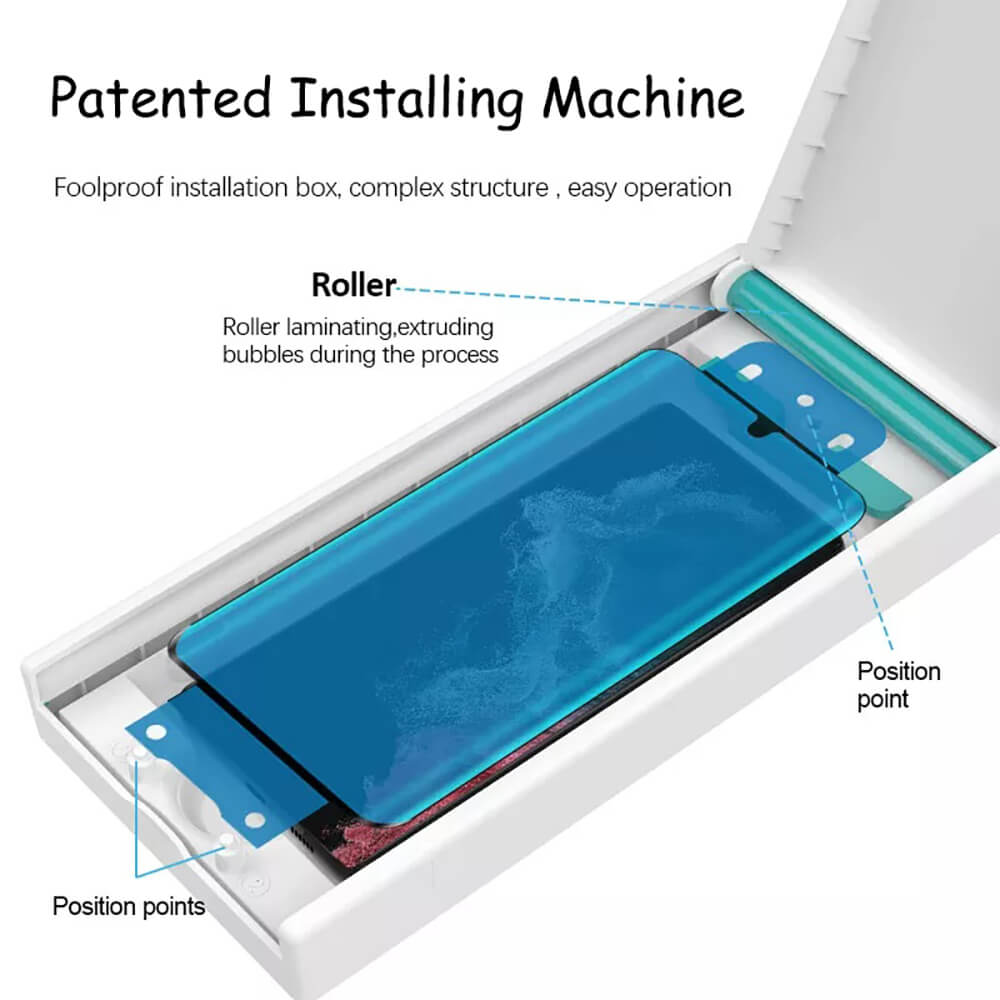 Auto-align Screen Protector Box for Samsung Galaxy S22 Ultra 5G