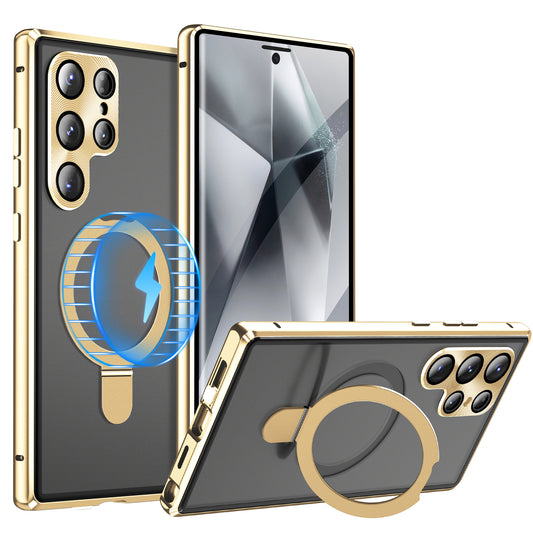 MAGSAFE Magnetic All-included Screen Glass Film Case For Samsung Galaxy S25/S24 Ultra