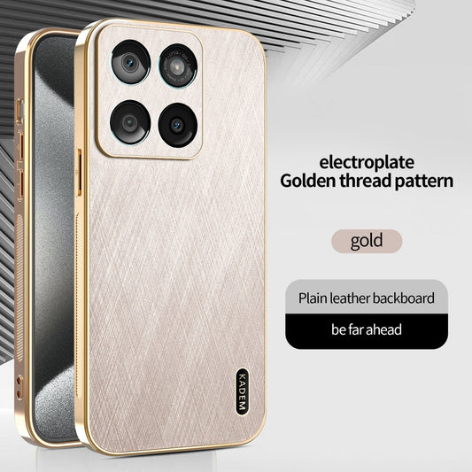 Golden Frame All-inclusive Phone Case For Xiaomi 15U/15/14U/14/14T Pro/14T/13T Pro/13T