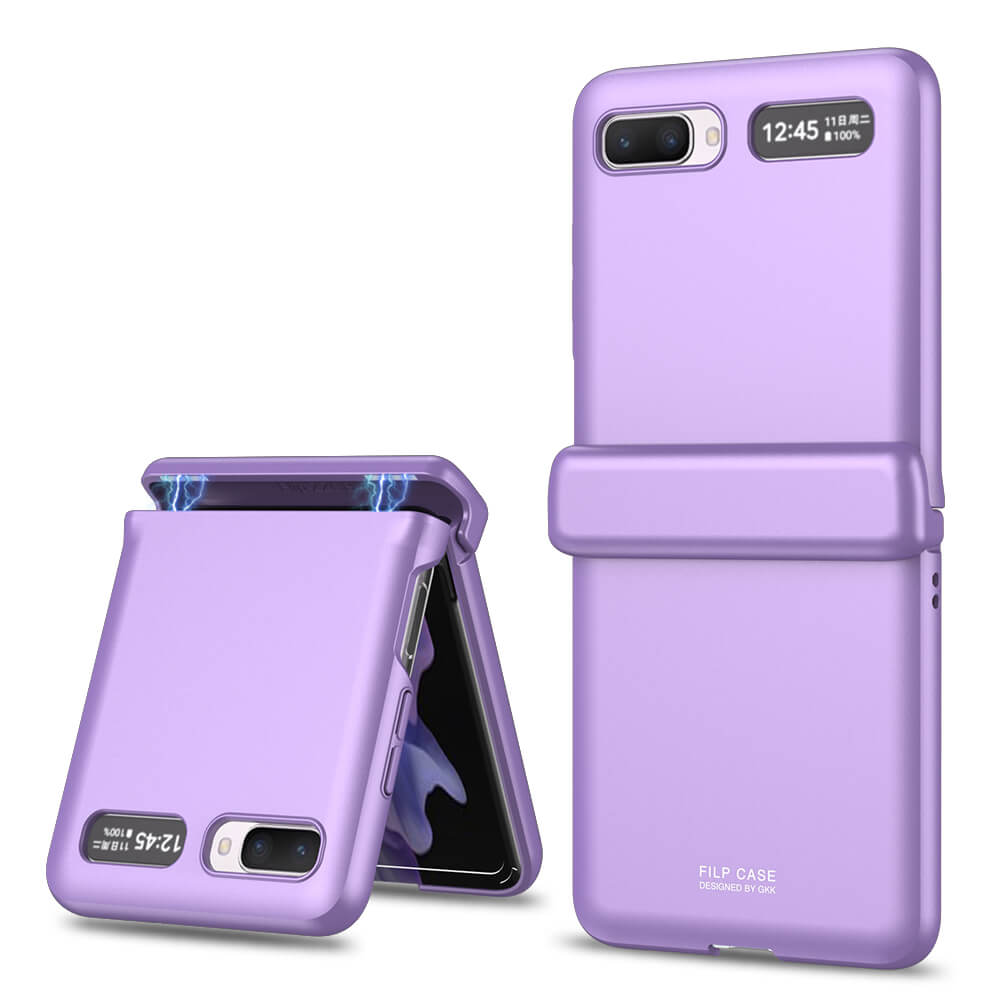 Magnetic All-included Shockproof Plastic Hard Cover For Samsung Galaxy Z Flip 5G