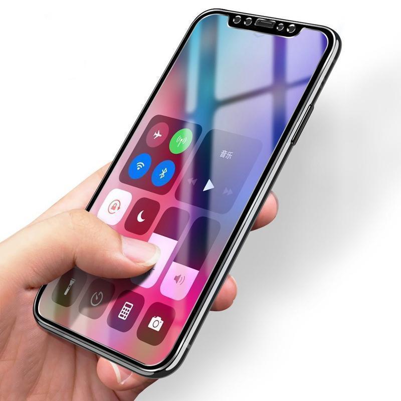 Tempered Glass Full Screen Protector 3D Aluminum Alloy For iPhone - Dealggo.com