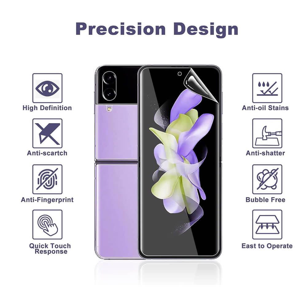 Galaxy Z Flip4 Flip3 HD/Privacy Screen Protector