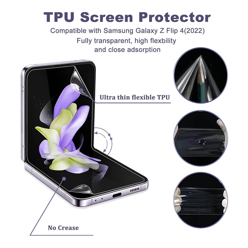 Galaxy Z Flip4 Flip3 HD/Privacy Screen Protector