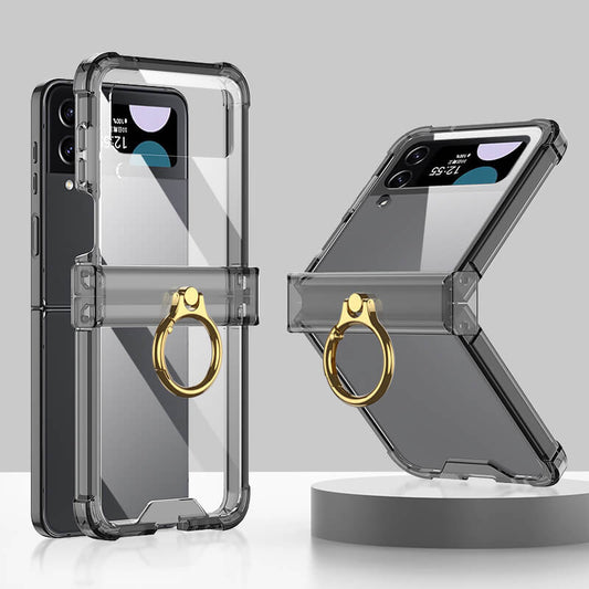 Galaxy Z Flip4 Flip3 | Airbag Ring Hinge Phone Case