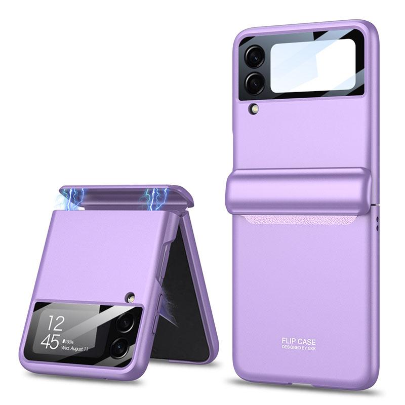 Magnetic All-included Shockproof Plastic Hard Cover For Samsung Galaxy Z Flip 3 5G - GiftJupiter